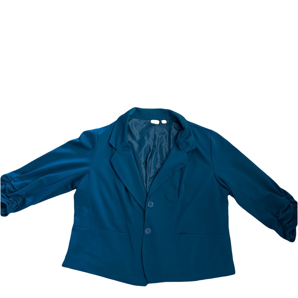 Cato Deep Teal Blazer Plus Size